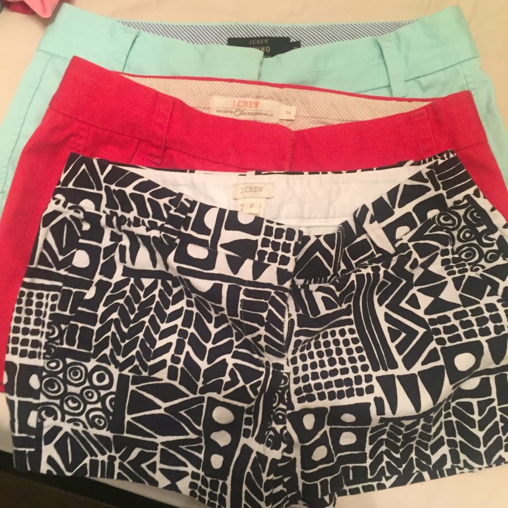 J crew shorts bundle